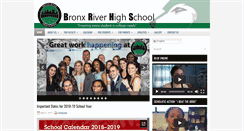 Desktop Screenshot of bronxriverhighschool.org